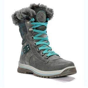 Santana Canada Mio Fur Lined Weatherproof Boots SZ 7! EUC!